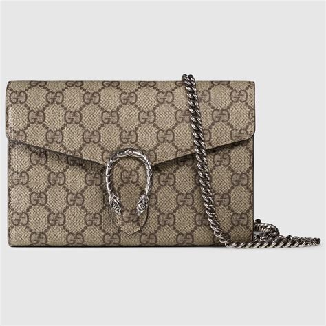 gucci dionysus wallet on chain suede|Gucci interlocking wallet on chain.